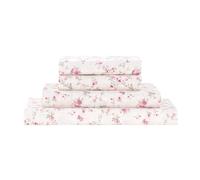 Modern Threads Morbido, stampato, lussuoso, lenzuola in microfibra, include lenzuolo piatto e con angoli con tasche profonde, e federe Kashmir Rose Full