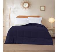 Modern Threads Pacific Coast Textiles-Piumino Reversibile Alt di Peluche, Poliestere, Eclipse/Argento, 2