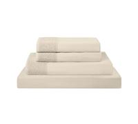 Modern Threads Pacific Coast Textiles, Set di Lenzuola in Microfibra e Pizzo all'Uncinetto, 4 Pezzi, in Microfibra, per Letto Queen Size