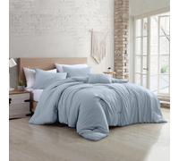 Modern Threads - Set copripiumino - Microfibra spazzolata alternativa al piumino - Elegante set copriletto per tutte le stagioni - Include federe