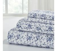 Modern Threads Set di lenzuola 3 pezzi in flanella di cotone 100% morbido e resistente per ogni stagione, Brittany Twin