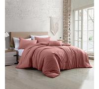 Modern Threads Set piumino, microfibra, rosa scuro, king size