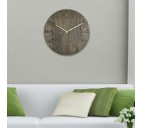 Modern Wall Clock, 30cm/12 Inch Battery Operated Silent & Non-ticking Wall