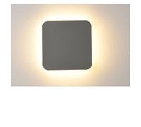Modern Wall Lamps Touch Sensor Lights for Bedroom Bedside Aisle Stair Living Study Room Background Luminarie Indoor Lighting (Color : GrayThreeColors Size : Rectangle30cm) (Blackthreecolors Square24