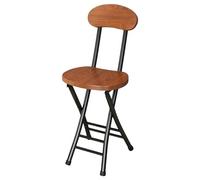 Moderna altezza cucina bar sgabello Sgabello da bar pieghevole for la colazione, altezza seduta 45 cm/18 pollici Sgabello pieghevole con schienale, seggiolone pieghevole, sgabello da bar for cucina Sa