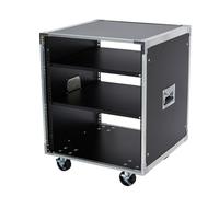 Moderna AV Media Stand Stereo Cabinet & Record Player Rack - Elegante supporto audio Tower per casa ufficio e teatro (53 x 48 x 48 cm/20,9 x 18,9 x 18,9 in)