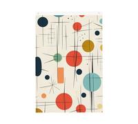 Moderna bandiera da giardino di benvenuto di metà secolo 0,6 x 0,9 m nessuna dissolvenza doppia faccia bandiere da cortile decorazione per esterni per cortile portico prato