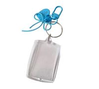 Moderna carta fotografica organizzata a forma di cuore portachiavi funzionale fotocard vetrina organizzata per portafoglio borsa portaoggetti scrivania organizer per carte d'identità