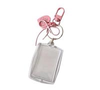 Moderna carta fotografica organizzata a forma di cuore portachiavi funzionale fotocard vetrina organizzata per portafoglio borsa portaoggetti scrivania organizer per carte d'identità