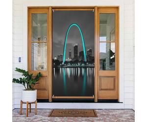 Moderna Città Stampa No.6 Coperture Decorative, Striscione Decorazioni per Interni/Esterni, Primavera Estate Autunno Inverno Halloween Natale Decorazioni per la casa