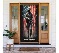 Moderna classica stampa soldato n. 14 coperture decorative per porte, decorazioni per interni ed esterni, primavera, estate, autunno, inverno, Halloween, Natale, decorazioni per la casa
