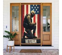 Moderna classica stampa soldato n. 18 coperture decorative per porta, decorazione per interni ed esterni, primavera, estate, autunno, inverno, Halloween, Natale, decorazioni per la casa