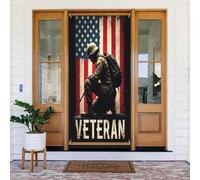 Moderna classica stampa soldato n. 23 coperture decorative per porte, decorazioni per interni ed esterni, primavera, estate, autunno, inverno, Halloween, Natale, decorazioni per la casa