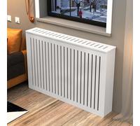 Moderna copertura per termosifone, elegante, per riscaldamento a vapore, con ripiano portaoggetti, protezione decorativa per casa e ufficio, 90 x 70 x 25 cm