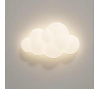 Moderna decorazione per la casa, luci LED a forma di nuvola dimmerabili per soffitto della camera da letto, 10 W, in acrilico, per bambini, con montaggio a filo, applique da parete moderne a forma d
