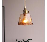 Moderna del Soffitto Luce Del Pendente con il Cubo Paralume in Vetro Dell'annata