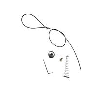 Moderna ed elegante chiusura a molla per cancelli di casa in legno e ferro per migliorare l'aspetto estetico della casa cancelli a molla