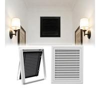 Moderna Griglia Di Ritorno Dell'aria In Alluminio Con Registro A Persiana, Copertura Per Presa D'aria A Parete, Copertura Per Presa D'aria AC Per Bagno, Ufficio E Casa White, W14×L36 in