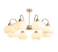 Moderna Lampada a Sospensione a LED in Vetro a Bolle, Lunga e lineare, per Ingresso, Scala, 2 luci, Nera, Lampada a Sospensione da soffitto di metà secolo per Cucina, Sala da Pranzo, Camera da Letto