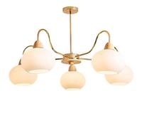 Moderna Lampada a Sospensione a LED in Vetro a Bolle, Lunga e lineare, per Ingresso, Scala, 2 luci, Nera, Lampada a Sospensione da soffitto di metà secolo per Cucina, Fattoria, Sala da Pranzo, Camera