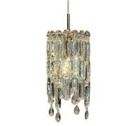 Moderna lampada a sospensione in cristallo den Metallo e 3 colori dimmerabile lampada per camera da letto soggiorno e sala da pranzo illuminazione ambientale