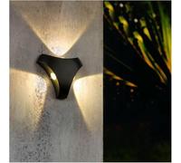 Moderna lampada da parete a LED da 3 W, for giardino, porta d'ingresso, illuminazione esterna colorata, decorazione del corpo, corridoio, alluminio,Plafoniera Lampadario Da Soffitto