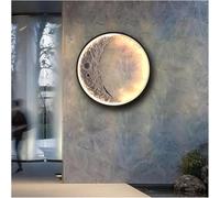 Moderna lampada da parete a LED for esterni impermeabile IP65 paesaggio lunare applique da parete in alluminio luce da parete esterna for portico,illuminazione a soffitto
