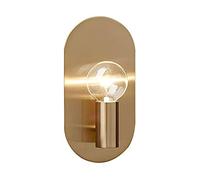 Moderna Lampada da Parete in Oro Forte, Illuminazione per Interni Cooper, Applique da Parete con Attacco E27, per camere da Letto, comodini, Sala da Pranzo, Scale, balconi, Lantern