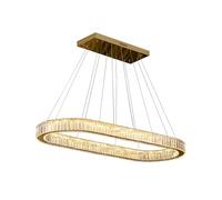 Moderna lampada da sala da pranzo di lusso semplice e leggera, lampada da soggiorno, tavolo da pranzo, personalità creativa, bar, lampadario di cristallo,Plafoniera Lampadario Da Soffitto