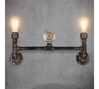 Moderna Lampada da soffitto a LED, Lampada da Parete, Lampada da Parete in Metallo Steampunk V-intage, Applique da Parete Industriale, Lampada da Parete con Tubo dell'Acqua, Lampad