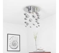 Moderna Lampada Da Soffitto In Cromo 5X GU10 35W Lampada Per Il Soggiorno