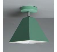 Moderna lampada da soffitto verde macaron semi incasso - illuminazione regolabile per corridoio, cucina, atrio camera dei bambini, design elegante per la decorazione della casa