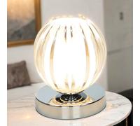 Moderna Lampada Da Tavolo Con Touch Dimmer G9 33W Lampada Decorativa Cromata [EEK: G]