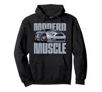 Moderna Muscolare Automobile Divertente Hotrod Automotive Cartoon Felpa con Cappuccio