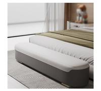 Moderna Panca Panca Fine Letto, Panca Imbottita Moderna for Ingresso Panca Comodino in Pelle Panca Portaoggetti Panca Poggiapiedi Ottomana for Fine Camera da Letto per Ingresso Corridoio Camera(Grijs,
