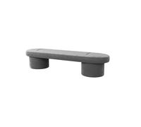 Moderna Panca Panche da camera imbottite in lana d'agnello, moderno sgabello ottomano imbottito trapuntato for porta, soggiorno, spogliatoio, camera da letto per Ingresso Corridoio Camera(Grijs,120*40