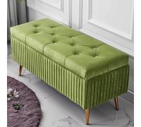 Moderna panca portaoggetti da ingresso con seduta imbottita, ideale per ingresso, camera da letto, soggiorno, ampio spazio per porta d'ingresso