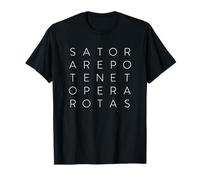 Moderna Piazza Sator - Arepo Tenet Opera Rotas Maglietta