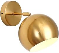 Moderna plafoniera a LED, Applique da Parete V-intage, Applique da Parete Regolabili, Moderna Applique da Parete di Lusso in Oro, lampadario E26 in Metallo Industriale (Un Colore)
