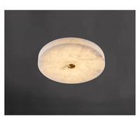 Moderna Plafoniera a Led in Marmo: Eleganteda Rotonda per L'Arredamento Della Casa, Ideale per Soggiorno, Camera da Letto e Sala da Pranzo, Illuminazielegante per Interni Contemporanei./Diametro 20 cm