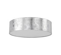 Moderna Plafoniera Rotonda Argento ø 45 cm Boho Cotone Sintetico Rena