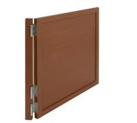 Moderna Porta Girevole in Legno per Salone/caffetteria - divisorio d'ingresso per Bar da 30/32/36 Pollici, Elegante Mezza Porta, Adatta a cucine e corridoi (Marrone, 26,8 Pollici x 35,4 poll