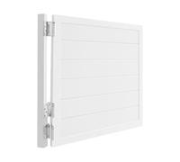 Moderna Porta in Legno per Salone - Porta d'ingresso con Barra Girevole da 30/32/36 Pollici, Elegante Mezza Porta, Adatta per la Cucina e la Divisione del corridoio, Finitura Bianca (23,6" x