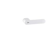 Moderna porta interna nera, magnetica, silenziosa, for camera da letto, serratura for porta domestica, minimalista, ecologica, maniglia for porta della stanza di polvere(White Magnetic 35-50mm)