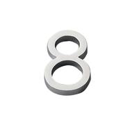 Moderna porta numerali da 60 mm realizzata in materiale ABS per un uso duraturo (8)