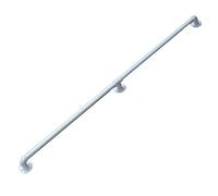 Moderna ringhiera bianca per interni ed esterni - Kit completo da 1 a 20 piedi da 1 m a 3 m ringhiera per scale altezza 60 cm - soluzione durevole ed elegante