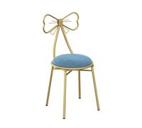 Moderna sedia da toeletta con sgabello farfalla elegante sedia da trucco per camera da letto e cucina design semplice 35 x 80 cm ideale per bellezza e trucco