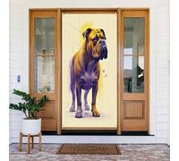 Moderna stampa boxer n. 15 coperture decorative per porte, striscione decorativo per interni ed esterni, primavera, estate, autunno, inverno, Halloween, Natale, decorazioni per la casa