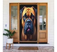 Moderna stampa boxer n. 18 coperture decorative per porte, striscione decorativo per interni ed esterni, primavera, estate, autunno, inverno, Halloween, Natale, decorazioni per la casa