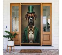 Moderna stampa boxer n. 65 coperture decorative per porte, striscione per interni ed esterni, primavera, estate, autunno, inverno, Halloween, Natale, decorazioni per la casa